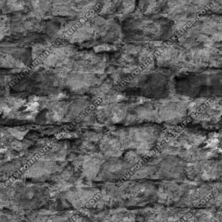 seamless wall bricks bump 0004